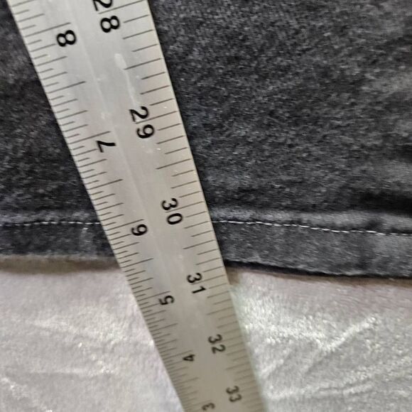 Lee Riders Jeans Women Size 8M Black Straight Leg Fit Denim - Picture 6 of 9